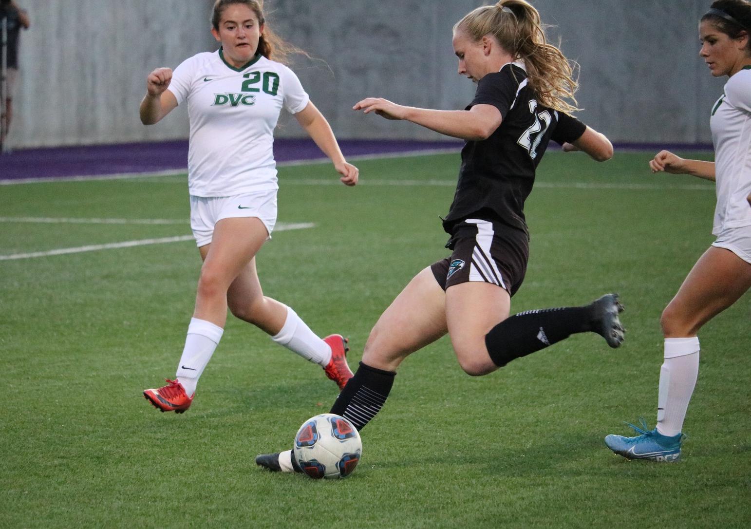 Clark's Hat Trick leads Falcons over DVC