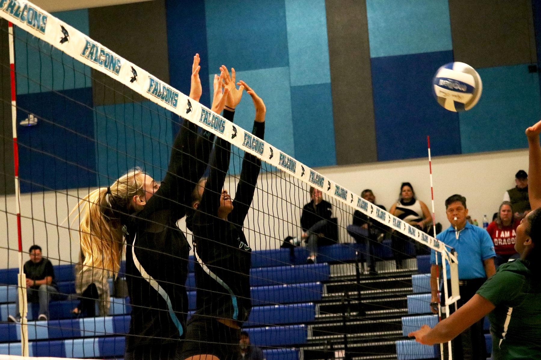 Falcons win in straight sets over DVC