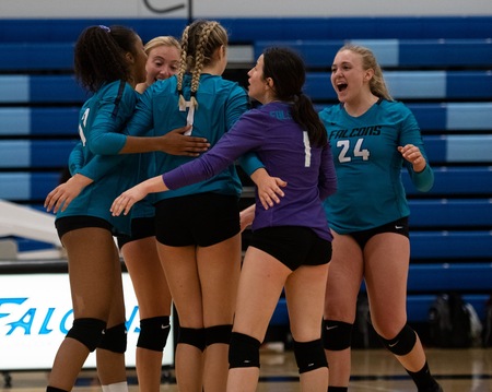 Volleyball wins nerve-wracking home opener