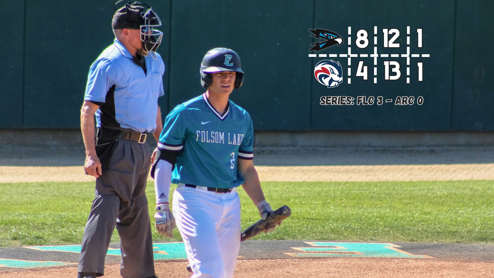 Elias Delivers, Falcons Sweep Beavers