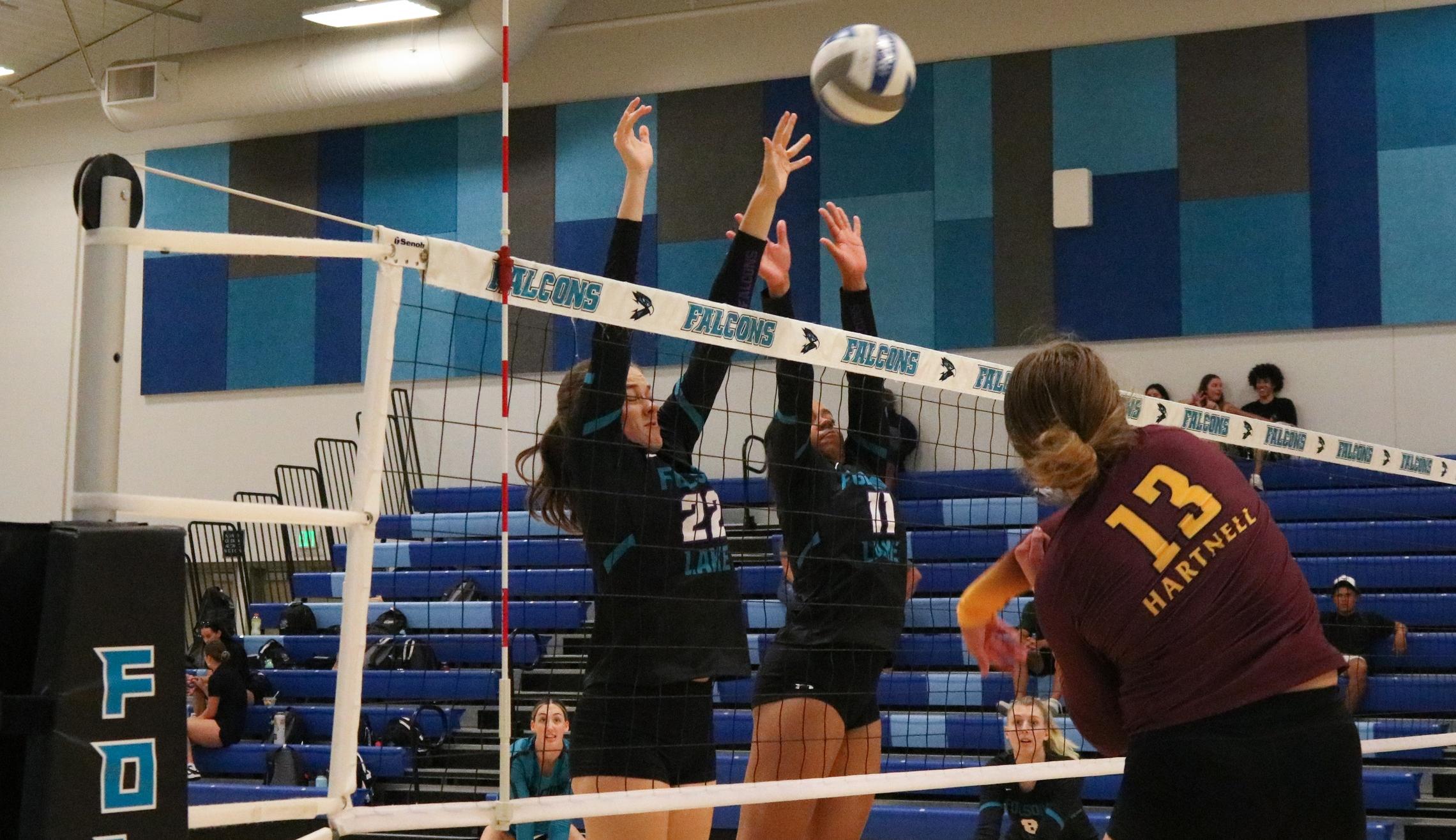 Falcons fall to Hartnell, then sweep Butte