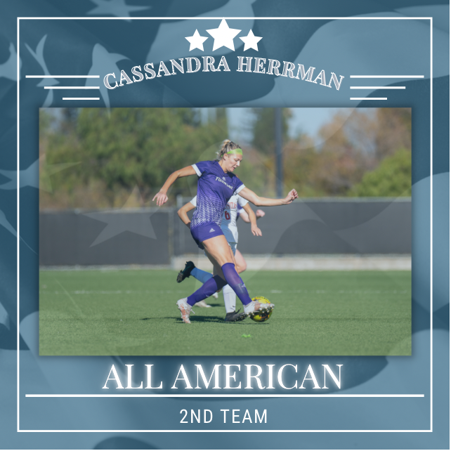 Cassandra Herrman named to 2021 All-America 2nd team