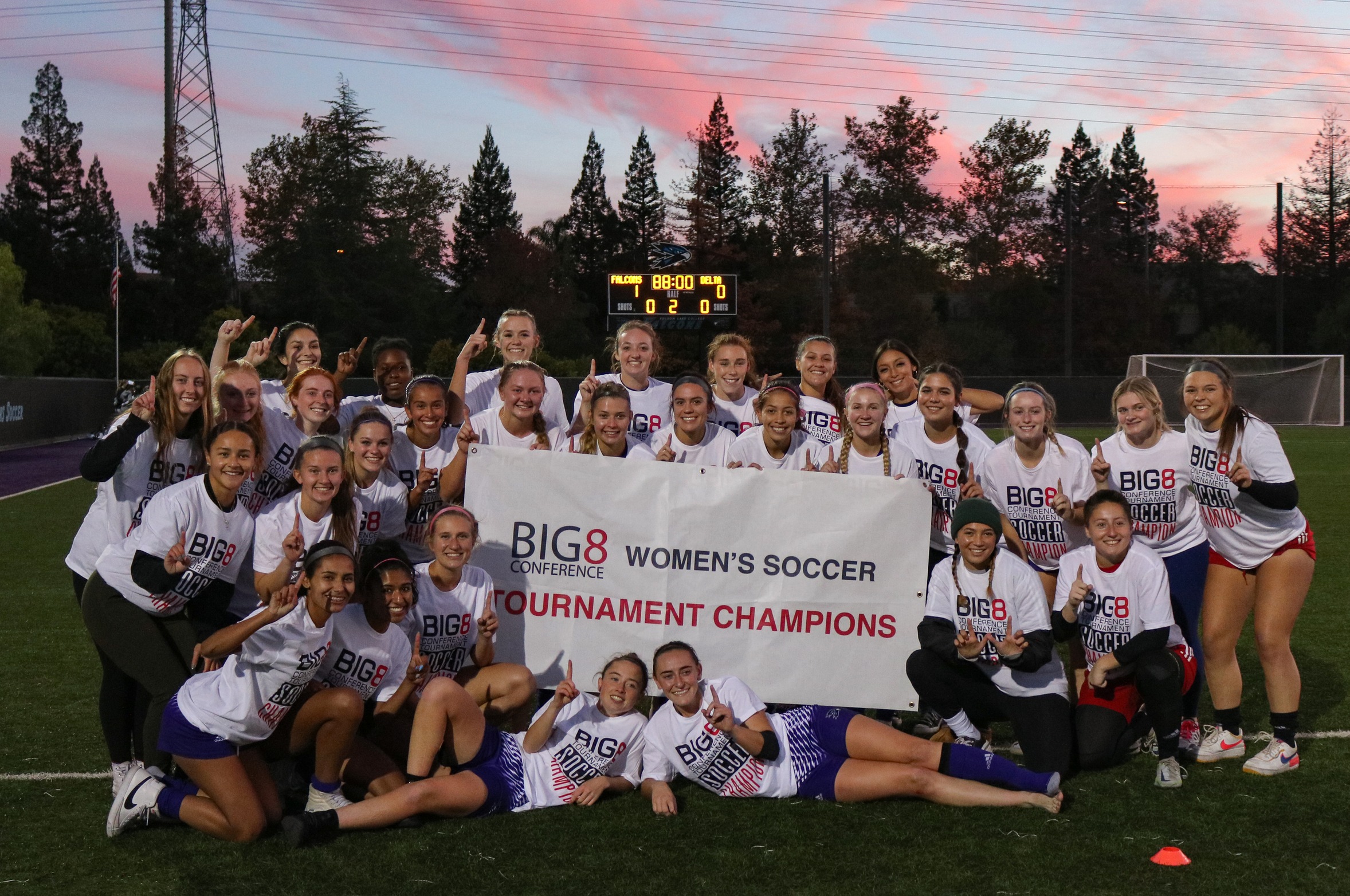 Falcons capture Big 8 title with 1-0 win over Delta!